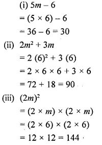 Selina Concise Mathematics Class 6 ICSE Solutions Chapter 21 Framing Algebraic Expressions 5