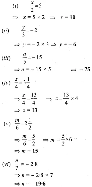 Selina Concise Mathematics Class 6 ICSE Solutions Chapter 22 Simple (Linear) Equations Ex 22A 8