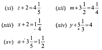 Selina Concise Mathematics Class 6 ICSE Solutions Chapter 22 Simple (Linear) Equations Ex 22A Q1.1