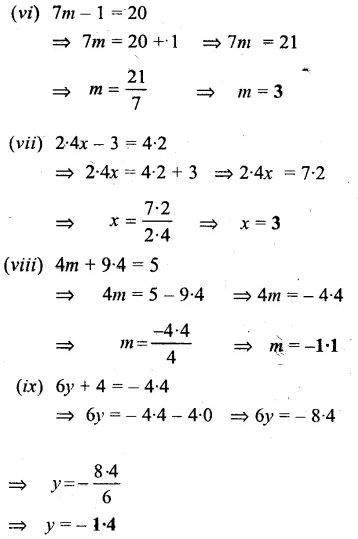 Selina Concise Mathematics Class 6 ICSE Solutions Chapter 22 Simple (Linear) Equations Ex 22B 13