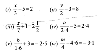 Selina Concise Mathematics Class 6 ICSE Solutions Chapter 22 Simple (Linear) Equations Ex 22B 2