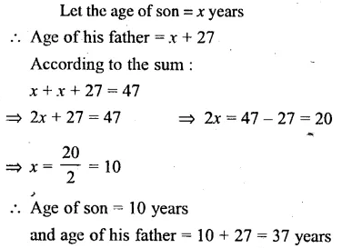 Selina Concise Mathematics Class 6 ICSE Solutions Chapter 22 Simple (Linear) Equations Ex 22D 52