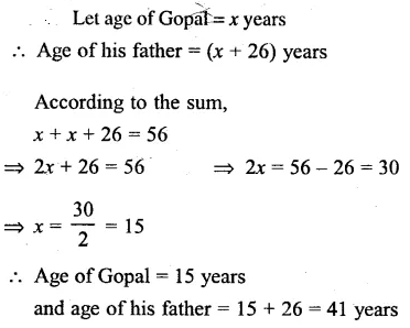 Selina Concise Mathematics Class 6 ICSE Solutions Chapter 22 Simple (Linear) Equations Ex 22D 53