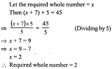 Selina Concise Mathematics Class 6 ICSE Solutions Chapter 22 Simple (Linear) Equations Revision Ex 104