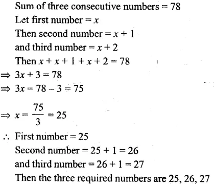 Selina Concise Mathematics Class 6 ICSE Solutions Chapter 22 Simple (Linear) Equations Revision Ex 110