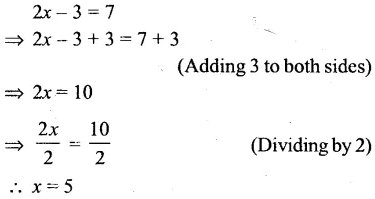 Selina Concise Mathematics Class 6 ICSE Solutions Chapter 22 Simple (Linear) Equations Revision Ex 67