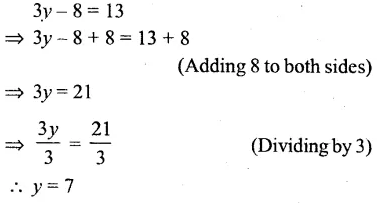 Selina Concise Mathematics Class 6 ICSE Solutions Chapter 22 Simple (Linear) Equations Revision Ex 69