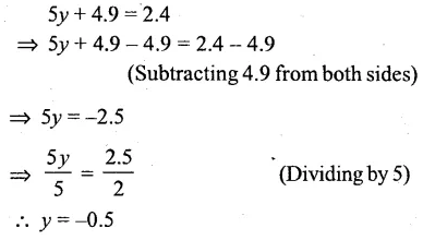Selina Concise Mathematics Class 6 ICSE Solutions Chapter 22 Simple (Linear) Equations Revision Ex 76