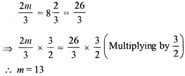 Selina Concise Mathematics Class 6 ICSE Solutions Chapter 22 Simple (Linear) Equations Revision Ex 80