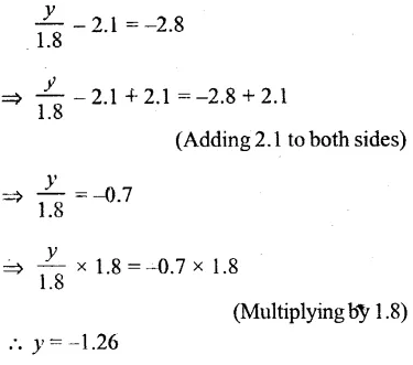 Selina Concise Mathematics Class 6 ICSE Solutions Chapter 22 Simple (Linear) Equations Revision Ex 89