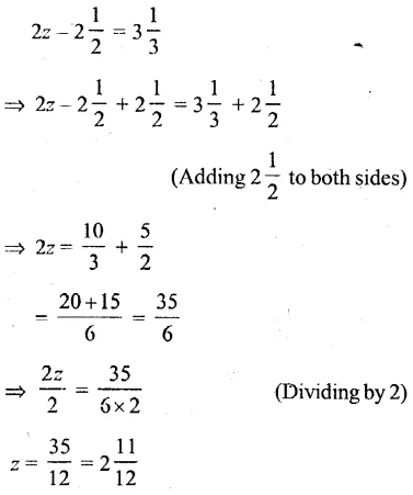 Selina Concise Mathematics Class 6 ICSE Solutions Chapter 22 Simple (Linear) Equations Revision Ex 95