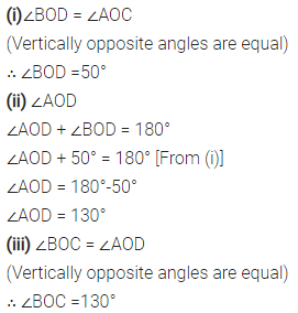 Selina Concise Mathematics Class 6 ICSE Solutions Chapter 25 Properties of Angles and Lines Ex 25A 1