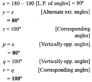 Selina Concise Mathematics Class 6 ICSE Solutions Chapter 25 Properties of Angles and Lines Ex 25B 10