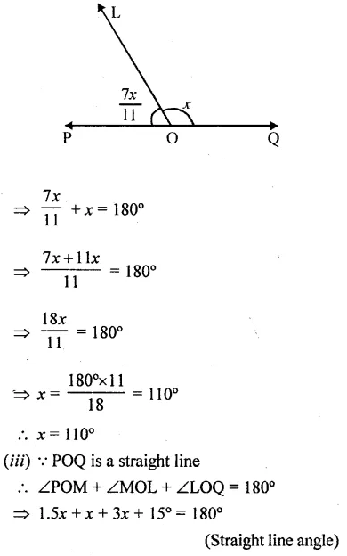 Selina Concise Mathematics Class 6 ICSE Solutions Chapter 25 Properties of Angles and Lines Rev Ex 43