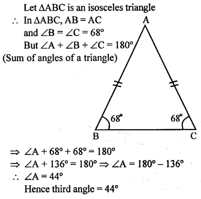 Selina Concise Mathematics Class 6 ICSE Solutions Chapter 26 Triangles Revision Ex 20