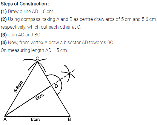 Selina Concise Mathematics Class 6 ICSE Solutions Chapter 26 Triangles Revision Ex 26