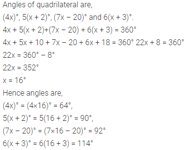 Selina Concise Mathematics Class 6 ICSE Solutions Chapter 27 Quadrilateral Ex 27A 3
