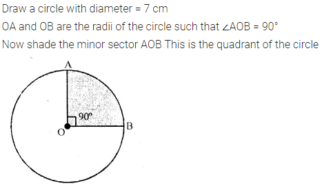 Selina Concise Mathematics Class 6 ICSE Solutions Chapter 29 The Circle Revision Ex 18