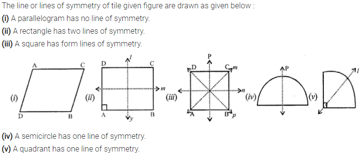 Selina Concise Mathematics Class 6 ICSE Solutions Chapter 30 Revision Exercise Symmetry 10