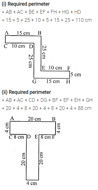 Selina Concise Mathematics Class 6 ICSE Solutions Chapter 32 Perimeter and Area of Plane Figures 3