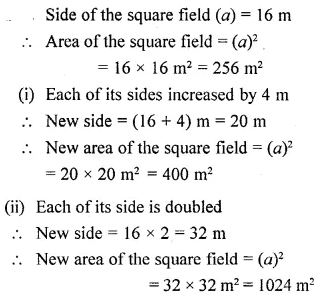 Selina Concise Mathematics Class 6 ICSE Solutions Chapter 32 Perimeter and Area of Plane Figures 32