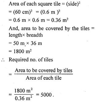 Selina Concise Mathematics Class 6 ICSE Solutions Chapter 32 Perimeter and Area of Plane Figures 34