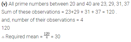 Selina Concise Mathematics Class 6 ICSE Solutions Chapter 34 Mean and Median Ex 34A 4