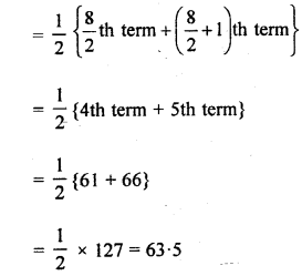 Selina Concise Mathematics Class 6 ICSE Solutions Chapter 34 Mean and Median Ex 34B 11