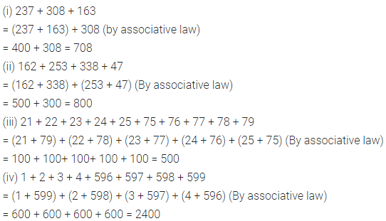 Selina Concise Mathematics Class 6 ICSE Solutions Chapter 5 Natural Numbers and Whole Numbers Ex 5A 5