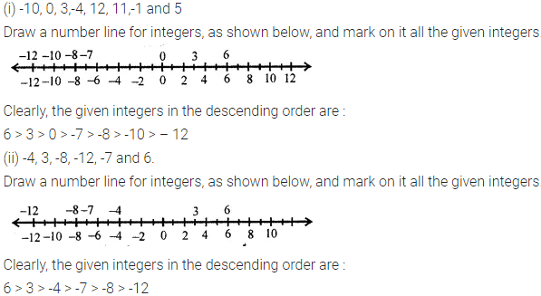 Selina Concise Mathematics Class 6 ICSE Solutions Chapter 6 Negative Numbers and Integers 3