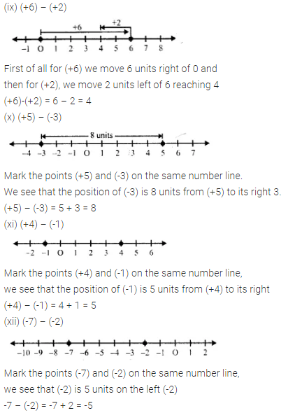 Selina Concise Mathematics Class 6 ICSE Solutions Chapter 7 Number Line Revision Ex 21