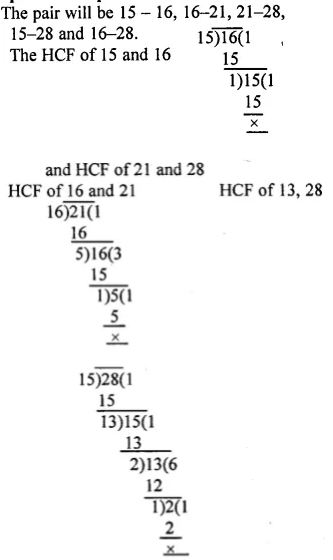 Selina Concise Mathematics Class 6 ICSE Solutions Chapter 8 HCF and LCM Ex 8B 15