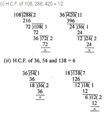 Selina Concise Mathematics Class 6 ICSE Solutions Chapter 8 HCF and LCM Revision Ex 28
