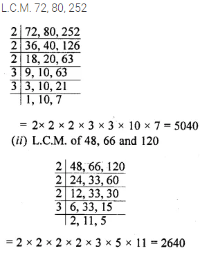 Selina Concise Mathematics Class 6 ICSE Solutions Chapter 8 HCF and LCM Revision Ex 29