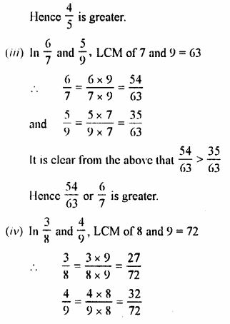 Selina Concise Mathematics Class 7 ICSE Solutions Chapter 3 Fractions (Including Problems) Ex 3B 96