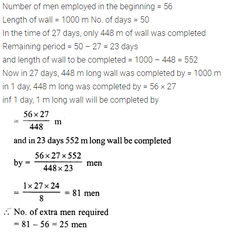 Selina Concise Mathematics Class 8 ICSE Solutions Chapter 10 Direct and Inverse Variations Ex 10D 45