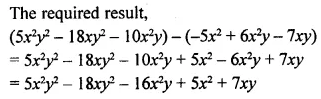 Selina Concise Mathematics Class 8 ICSE Solutions Chapter 11 Algebraic Expressions (Including Operations on Algebraic Expressions) Ex 11B 24