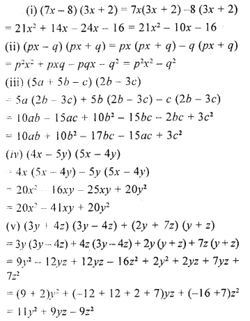 Selina Concise Mathematics Class 8 ICSE Solutions Chapter 11 Algebraic Expressions (Including Operations on Algebraic Expressions) Ex 11C 31