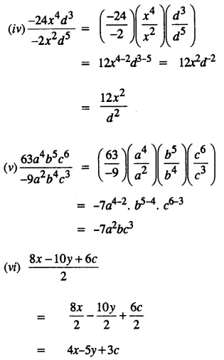 Selina Concise Mathematics Class 8 ICSE Solutions Chapter 11 Algebraic Expressions (Including Operations on Algebraic Expressions) Ex 11D 45