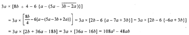 Selina Concise Mathematics Class 8 ICSE Solutions Chapter 11 Algebraic Expressions (Including Operations on Algebraic Expressions) Ex 11E 72