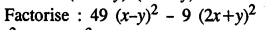 Selina Concise Mathematics Class 8 ICSE Solutions Chapter 13 Factorisation Ex 13C Q12