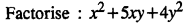 Selina Concise Mathematics Class 8 ICSE Solutions Chapter 13 Factorisation Ex 13D Q6