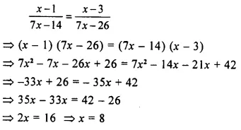 Selina Concise Mathematics Class 8 ICSE Solutions Chapter 14 Linear Equations in one Variable (With Problems Based on Linear equations) Ex 14A 22