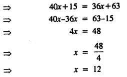 Selina Concise Mathematics Class 8 ICSE Solutions Chapter 14 Linear Equations in one Variable (With Problems Based on Linear equations) Ex 14A 8