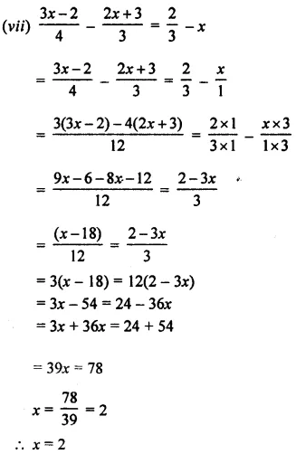 Selina Concise Mathematics Class 8 ICSE Solutions Chapter 14 Linear Equations in one Variable (With Problems Based on Linear equations) Ex 14C 56