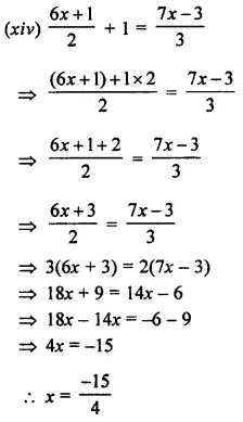 Selina Concise Mathematics Class 8 ICSE Solutions Chapter 14 Linear Equations in one Variable (With Problems Based on Linear equations) Ex 14C 62