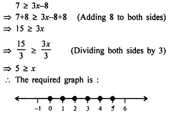 Selina Concise Mathematics Class 8 ICSE Solutions Chapter 15 Linear Inequations (Including Number Lines) Ex 15B 18