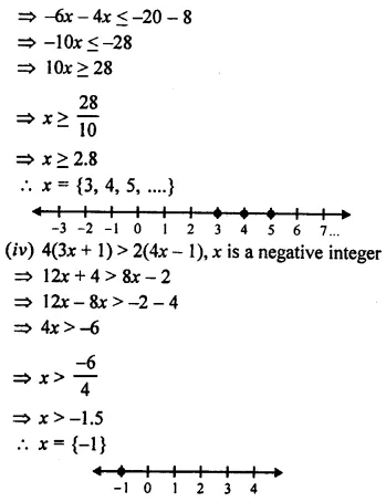 Selina Concise Mathematics Class 8 ICSE Solutions Chapter 15 Linear Inequations (Including Number Lines) Ex 15B 28