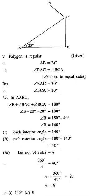 Selina Concise Mathematics Class 8 ICSE Solutions Chapter 16 Understanding Shapes (Including Polygons) Ex 16B 33