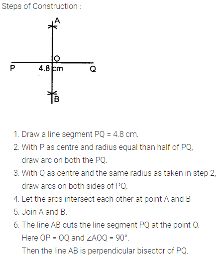 Selina Concise Mathematics Class 8 ICSE Solutions Chapter 18 Constructions (Using ruler and compass only) Ex 18B 13